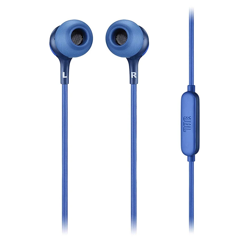 Оригинальные наушники-вкладыши JBL Live 100 проводные 3 5 мм с микрофоном гарнитура для