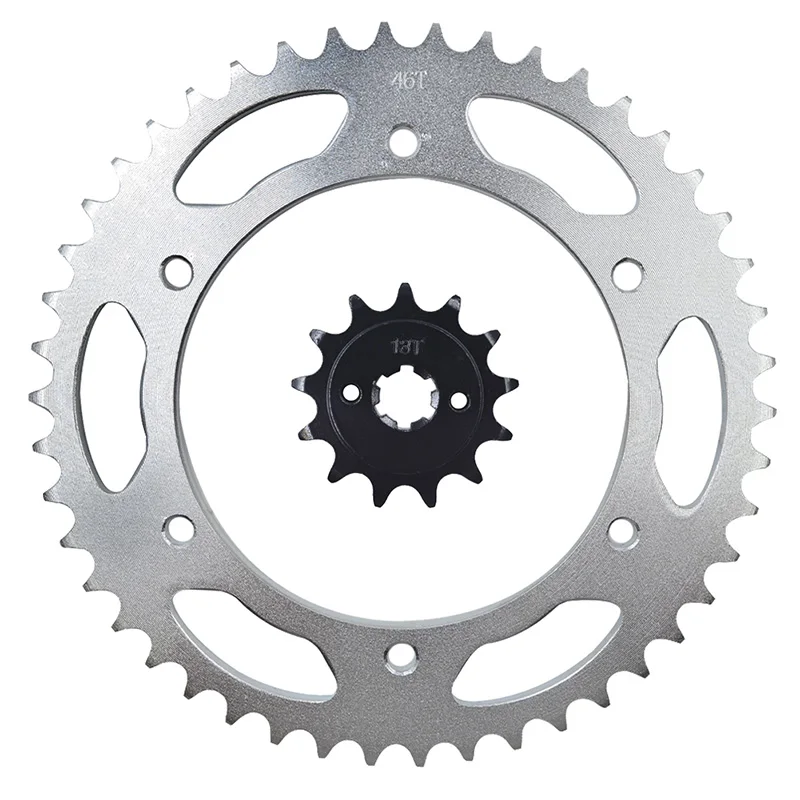 Передняя и задняя звездочки AHL 520 для мотоцикла 13T 46T 14T 15T HYOSUNG GT250 R Sport Comet FI EFI Pi