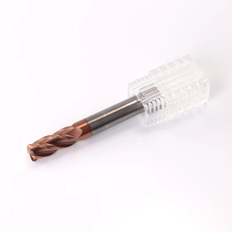 Augusttools Fresa cnc HRC60 4 Флейта концевая мельница сплав Карбид фрезерные инструменты Вольфрамовая сталь Фрезерный резак угловая закругленная Концевая мельница