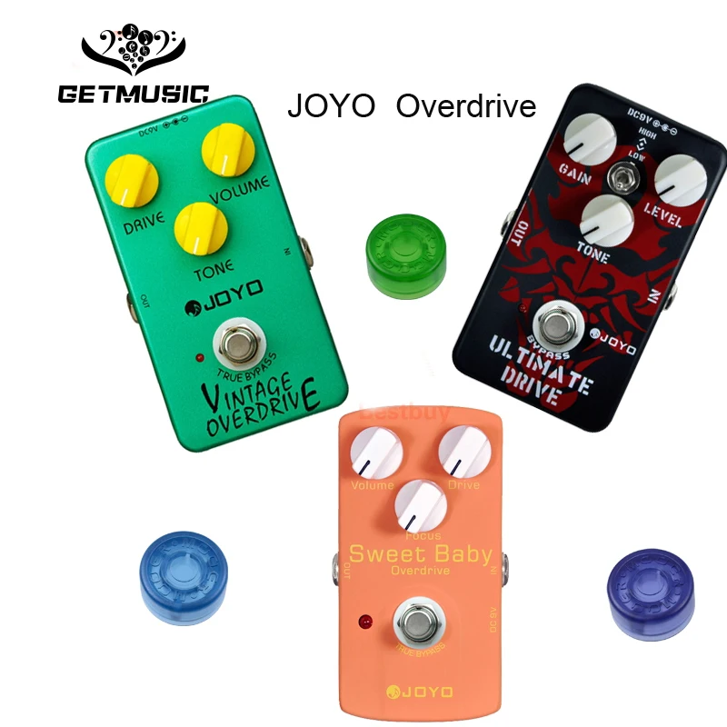 JOYO с высоким коэффициентом усиления Overdrive педаль для гитары создания