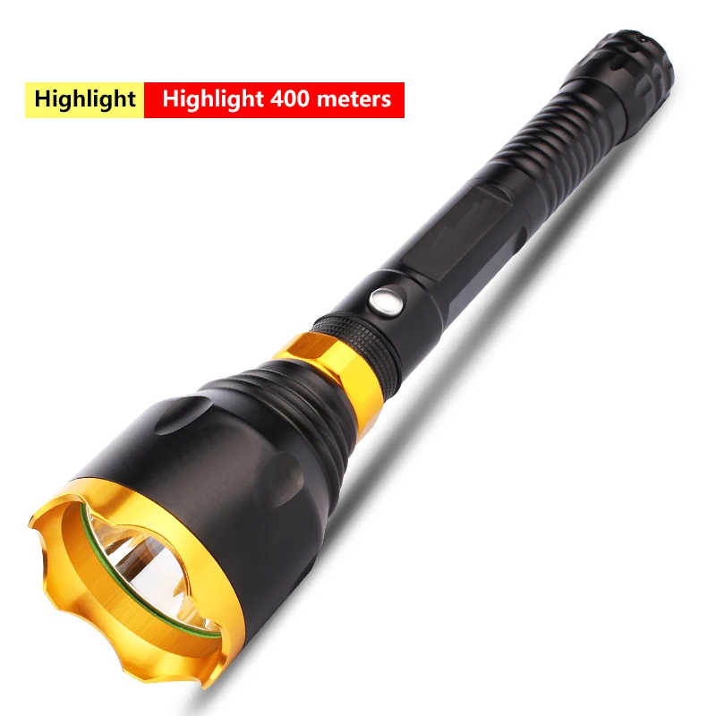 HONGTAIYANG Расширенный яркий фонарик с большой светодиодный Ручной фонарь long range