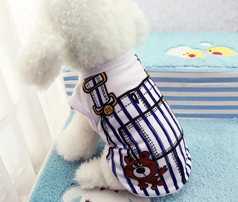 Майка для собак Shih Tzu, футболка для собак Shih Tzu, одежда для питбуля, одежда для домашних животных, недорогая летняя одежда для чихуахуа, Милая футболка