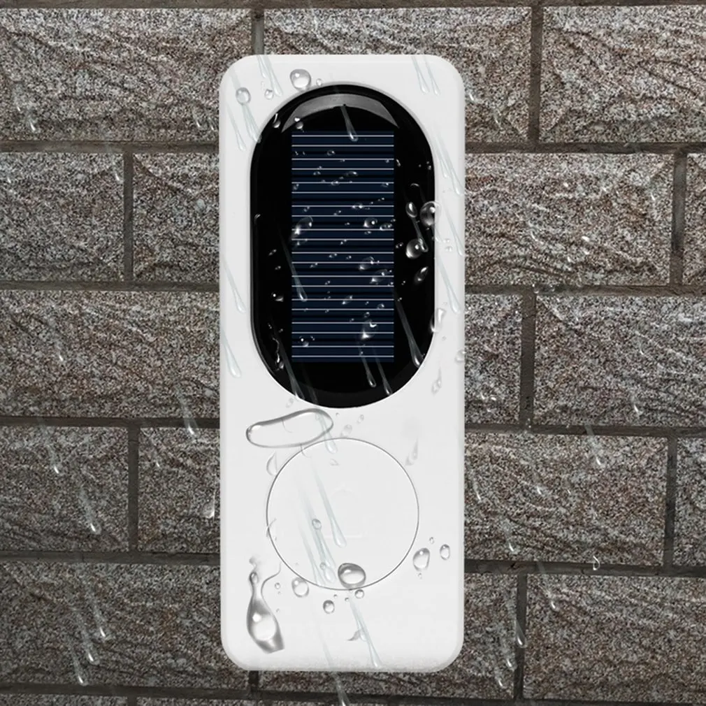 300M Range Solar Power Wireless Doorbell Night Light with 52 Songs Chime Adjustable Volume Waterproof Door Bell Wholesale | Обустройство