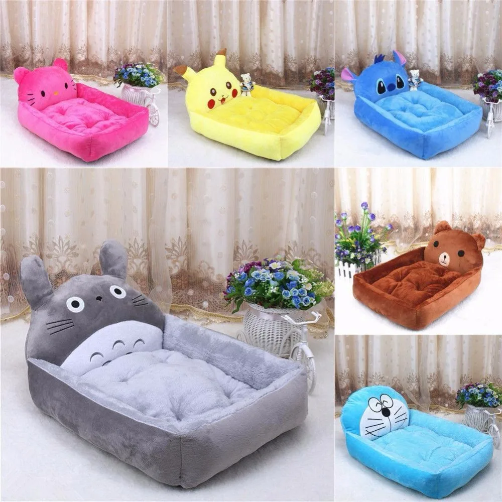 

Cartoon Pet Dog Cat Bed Mat Durable Kennel Doggy Puppy Cushion Basket Stack Pad