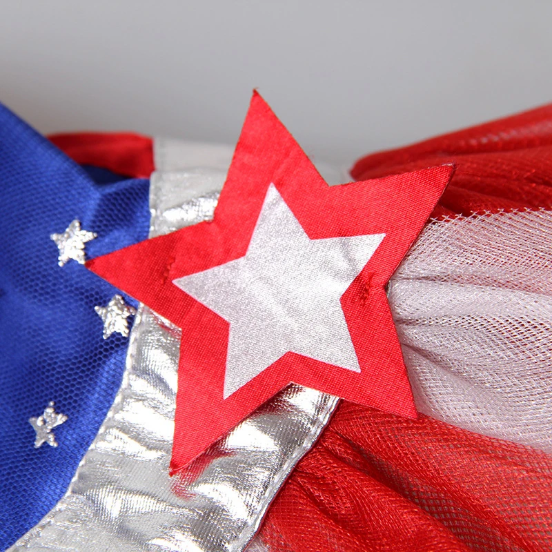 Костюм для собаки в красно-синюю полоску костюм кошки костюмированная накидка