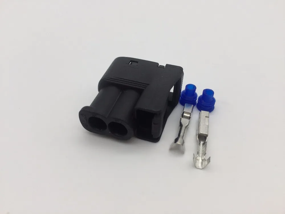 20pcs/lot 2 Pin/Way Female Injector Connector Plug Socket Housing For Toyota 2JZ-GE Matrix Lexus SC300 Hyundai Mazda RX7 S6 | Автомобили и