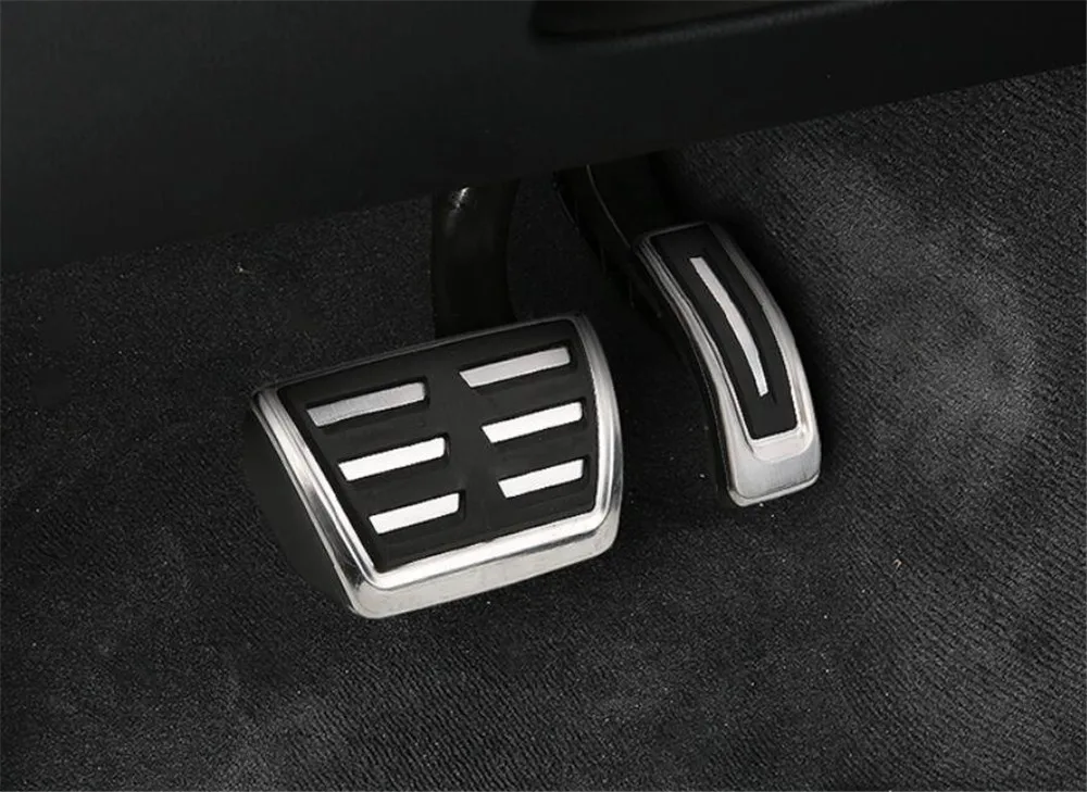 2 шт./компл. Спорт топлива педаль тормоза для Audi A4 A4L A6L A7 S7 A8 S4 RS4 A5 S5 RS5 8T Q5 SQ5 Q7 8R/для Porsche Macan Boxter Cayenne для леворульных автомобилей