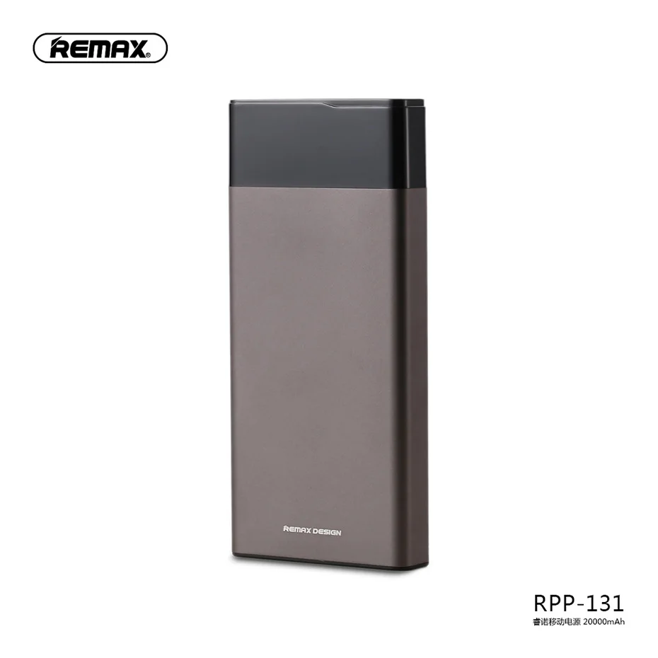Remax 20000 мАч Внешний аккумулятор с двойным USB ЖК-дисплеем, портативное Внешнее зарядное устройство, внешний аккумулятор 10000 мАч для Xiaomi samsung huawei