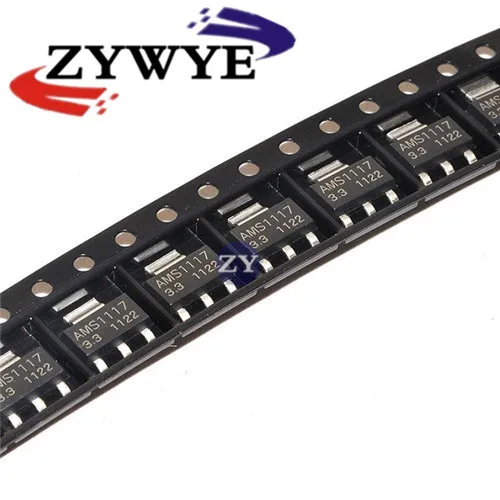 ZYWYE новый 50 ШТ. Оригинальный AMS1117 2.5 2.5V LM1117 1117 Регулятор Напряжения 1A|regulator|regulator