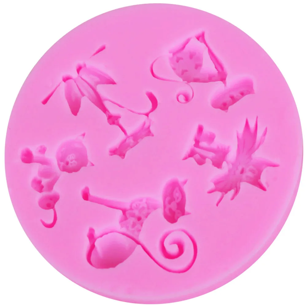 1 шт. Подвеска из жидкого силикона с УФ смолой|decorating tools|moldes fondantsilicone mold fondant |