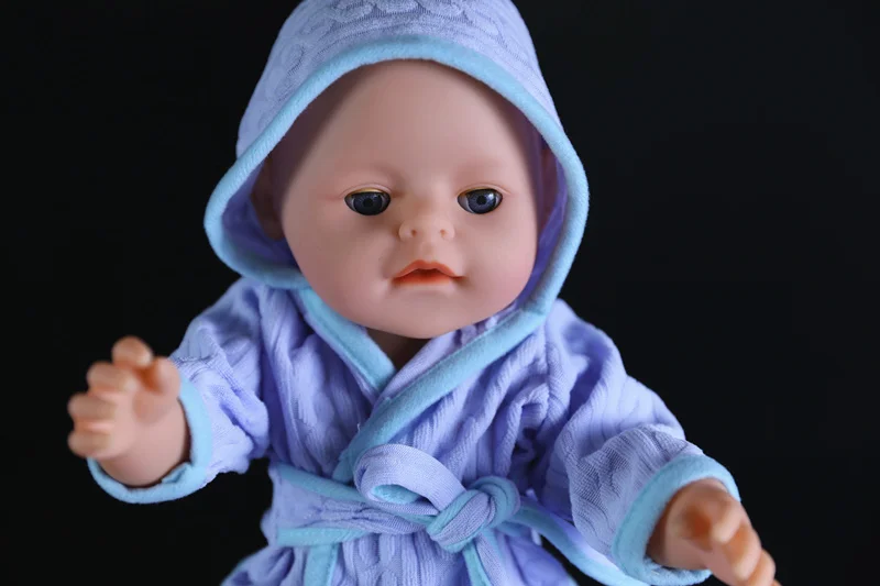[Новинка] 35 см русская кукла для новорожденных может мигать плачем плакать пить