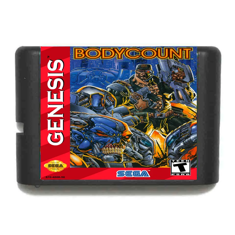 Тела графа 16 бит карточная игра для Sega MegaDrive & Genesis Системы|16 bit game card|bit card16 |