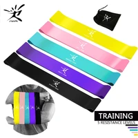 fitness gum resistance loop bands elastic band for fitness equipment eco friendly latex yoga pilates exercise power flexibility