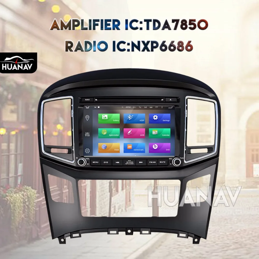 Автомобильный DVD плеер с GPS навигацией для Hyundai H1 Grand Starex Royale i800 2016 2017 Android 8 0/Android 7
