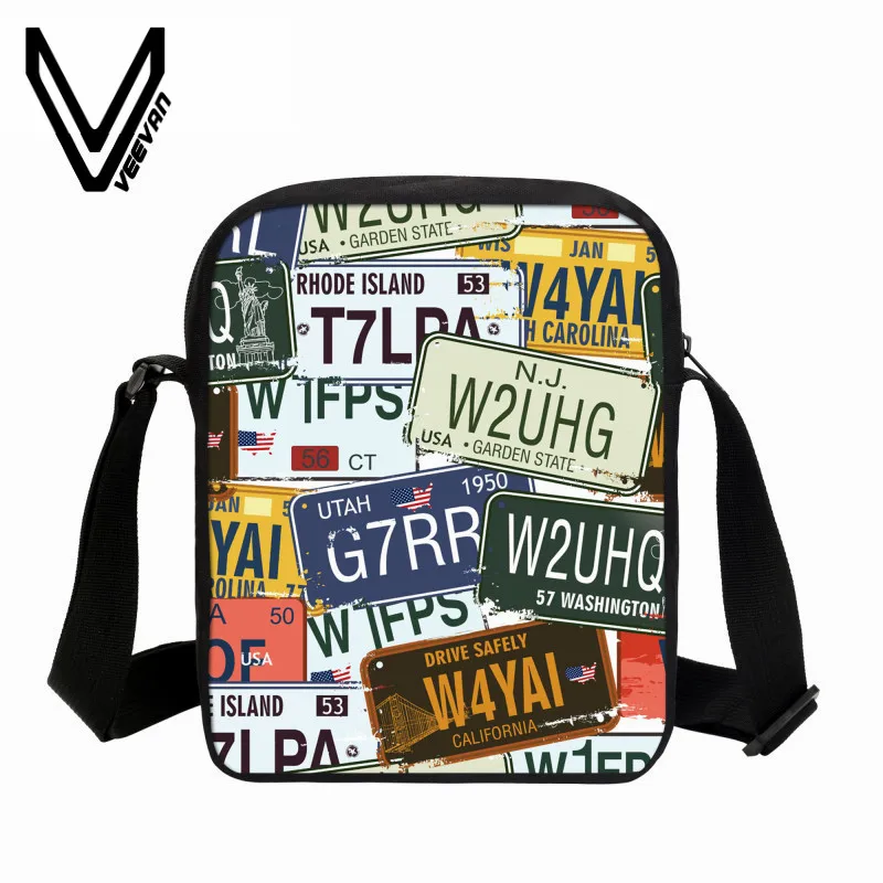 

Мужские сумки-мессенджеры VEEVANV, модные ранцы с принтом черепа в стиле панк, маленький кошелек через плечо для девушек, школьные ранцы