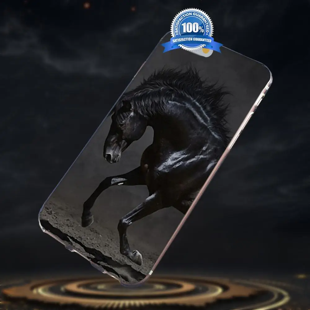 as picture Для Сяо mi красный mi 5 4A 3 3 S Pro mi 4 mi 4i mi 4C mi 5 mi 5S mi Max Mix Примечание 2 3 4 плюс мягкая TPU Чехлы работает черный Четверть Лошади - Цвет: as picture