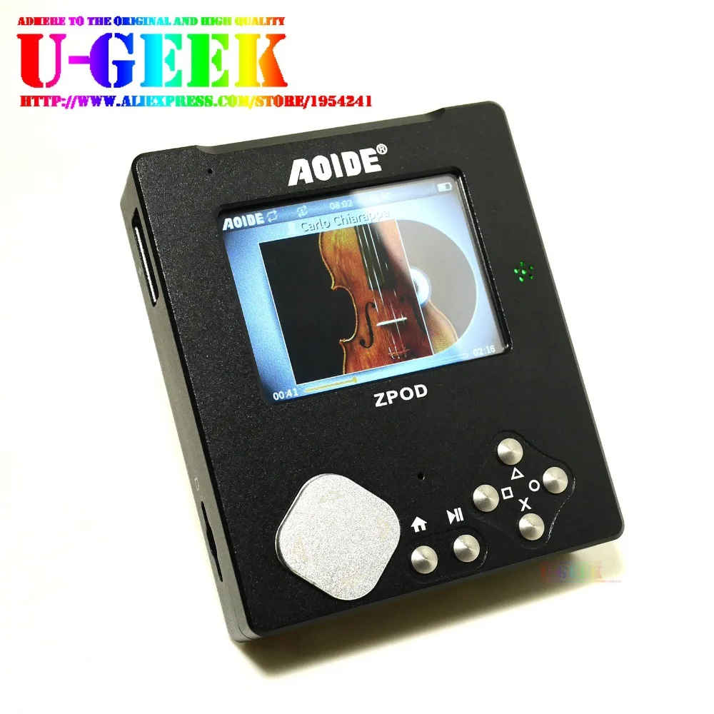 Музыкальный плеер UGEEK ZPOD Hi-Fi высокого качества без потерь 192k/24 бит со встроенным