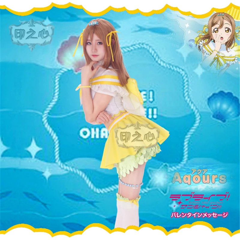 Горячее предложение японское аниме Love Live Sunshine Aqours Koibininaritai аквариум любовь Шима
