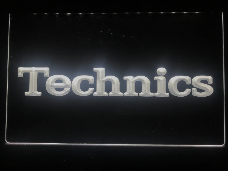 K149 Technics поворотные столы DJ музыка светодиодный неоновый светильник знак
