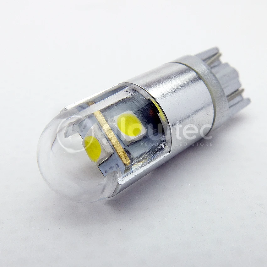 Акция 2 шт. T10 3SMD 3030 3 Вт указатель поворота лампа для багажника чтения 12 В белый