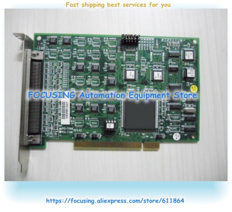 Оригинальный PCI-7348 класс I/плата ввода-вывода промышленного сбора данных карты