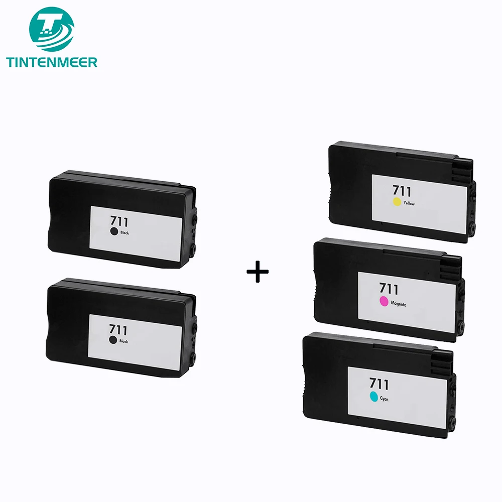 TINTENMEER premuim compatible cartridge ink 711 for hp designjet T120 T520 printer | Компьютеры и офис