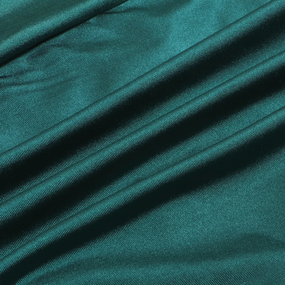 

Sexy Fold Mini Bandage Satin Dress Women 2020 Spring Long Sleeve Turtleneck Long Sleeve Bodycon Club wear Party Dresses Vestidos