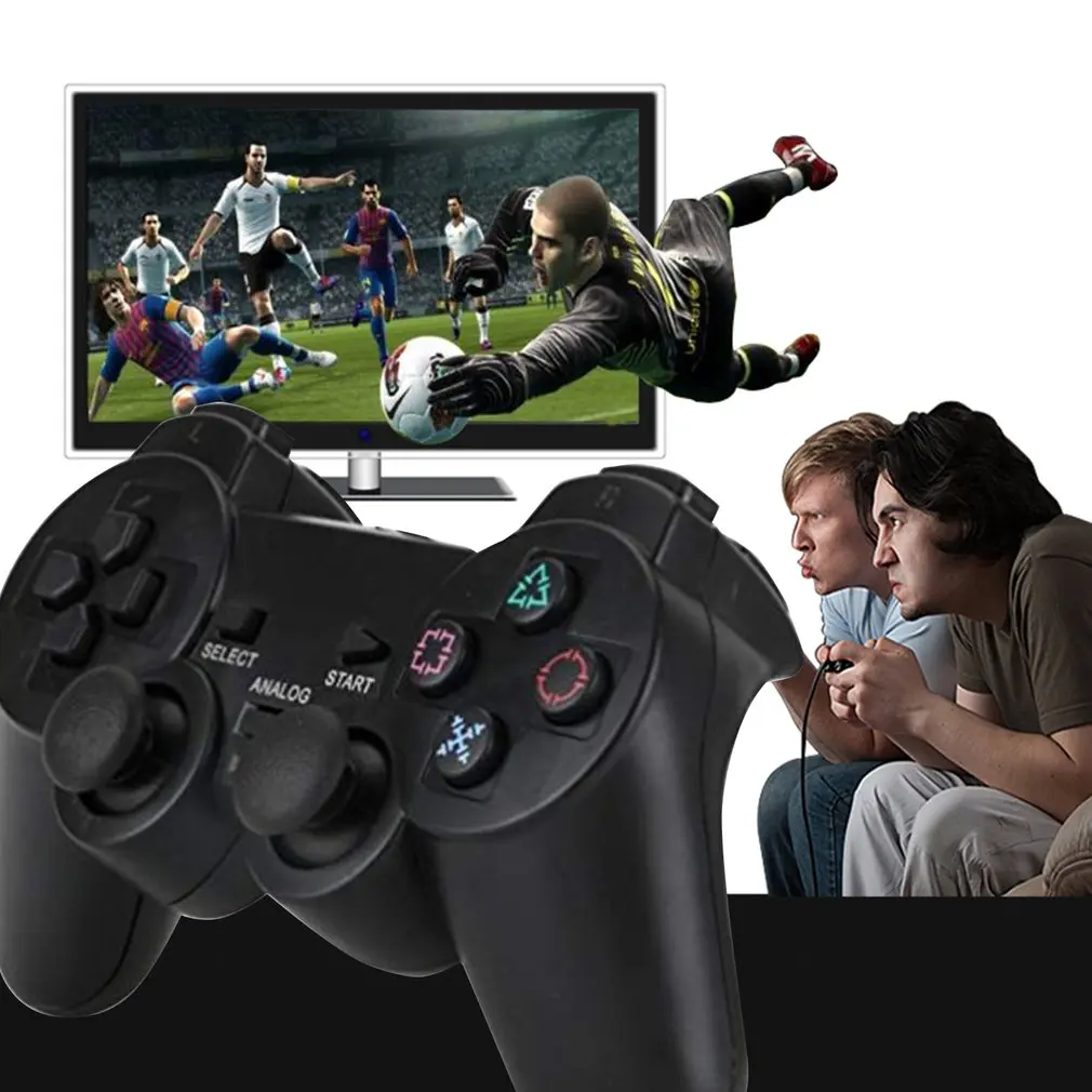 Проводной геймпад для sony PS2 контроллер для Mando PS2/PS2 джойстик для plasystation 2 полное колебание Shock Joypad проводной контроллер
