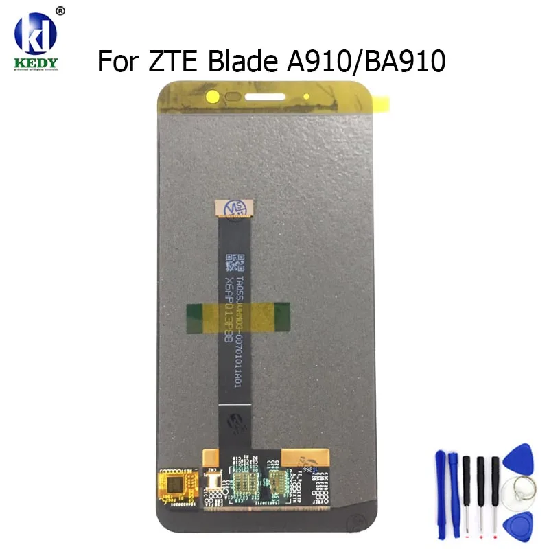Для ZTE Blade A910 BA910 AMOLED ЖК дисплей + сенсорный экран планшета с сенсор Стекло сборки