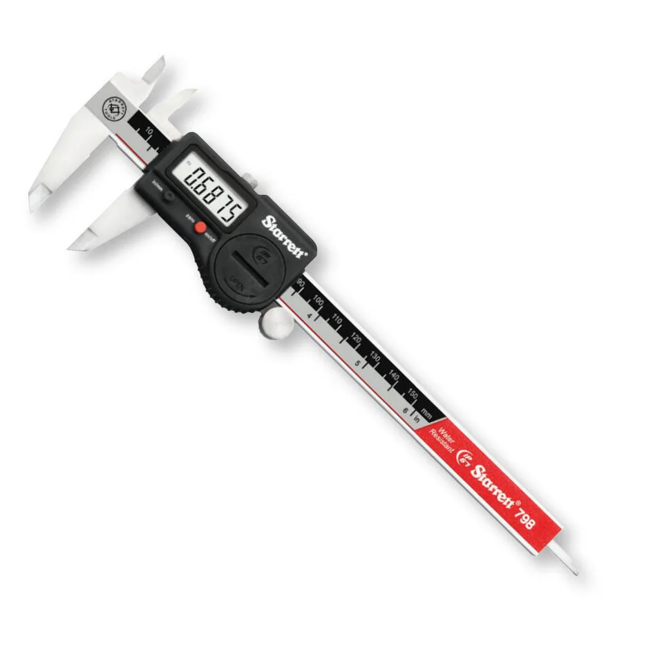 Цифровой штангенциркуль Starrett 798A 8/200 нержавеющая сталь питание от аккумулятора