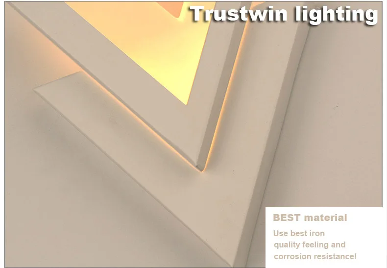 Продвижение нового магазина бренд Trustwin V-образный современный светодиодный