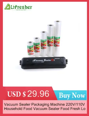 Lifresher Еда Вакуумный упаковщик упаковочная машина 220 В 110 включая 15 шт. мешок вакуумной упаковщик может быть использован для еда saver дропшиппинг