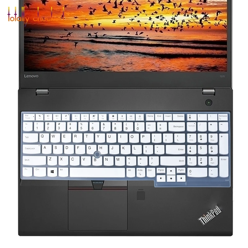 Для Lenovo Thinkpad P51S P52S E580 T570 T580 15 6 дюймов силиконовый чехол для клавиатуры защита кожи