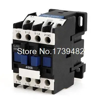 

CJX2-09 660V 20A 32A 3 Poles 3P NC DIN Rail AC Contactor 220V Coil