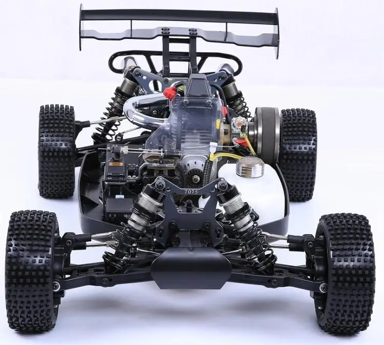 Rovan Rofun 1/5 Baja 5B V5 45CC бензиновый двигатель с двумя 65 кг сервопривода RC 4WD грузовик