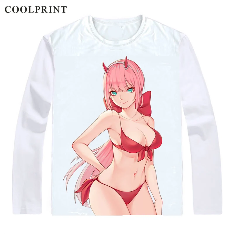 DARLING в FRANXX футболки мульти-стиль рубашка с длинными рукавами Дарин Za Furankisu DarliFra