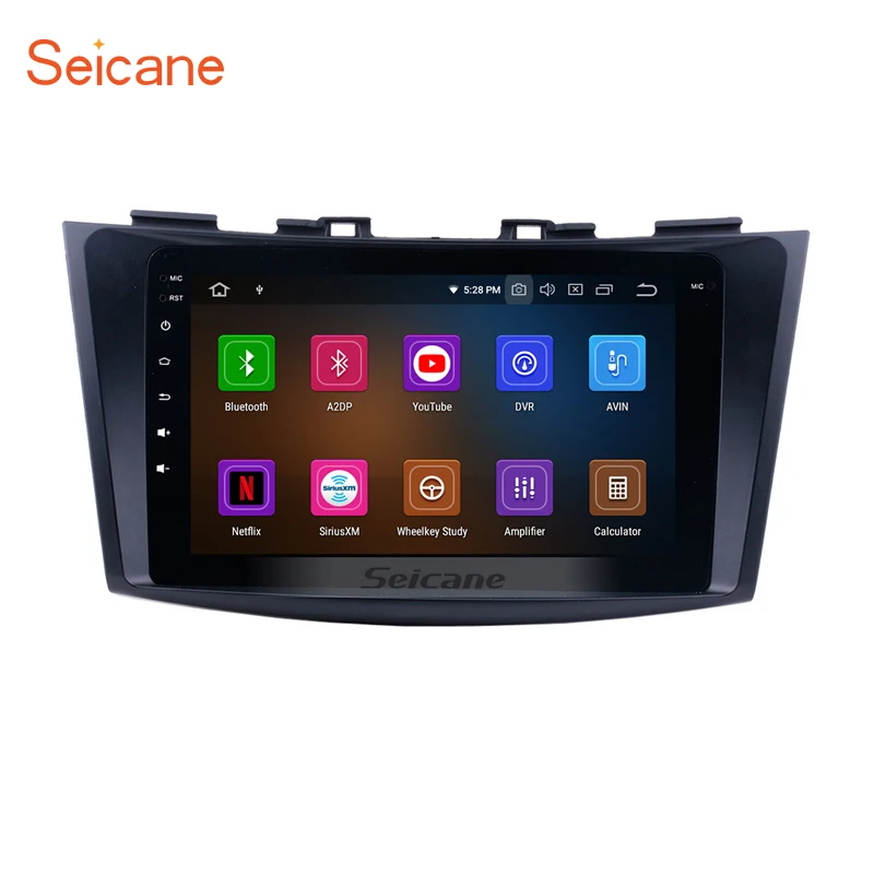 Seicane Android 9 0 дюймов автомобильное радио для 2011 2012 2013 Suzuki Ertiga Swift GPS мультимедийный
