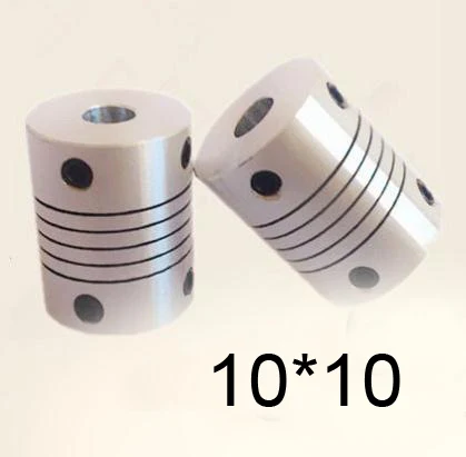 30pcs/lot 10x10 CNC Motor Jaw Shaft Coupler 10mm to 10 Flexible Coupling 20mm OD 25mm length (D20 L25) | Обустройство дома