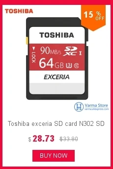 Toshiba Wifi sd-карта SLR камера карта памяти Высокоскоростная поддержка 4K Беспроводная sd-карта 16 ГБ 32 ГБ 64GBWiFi-SD карта памяти