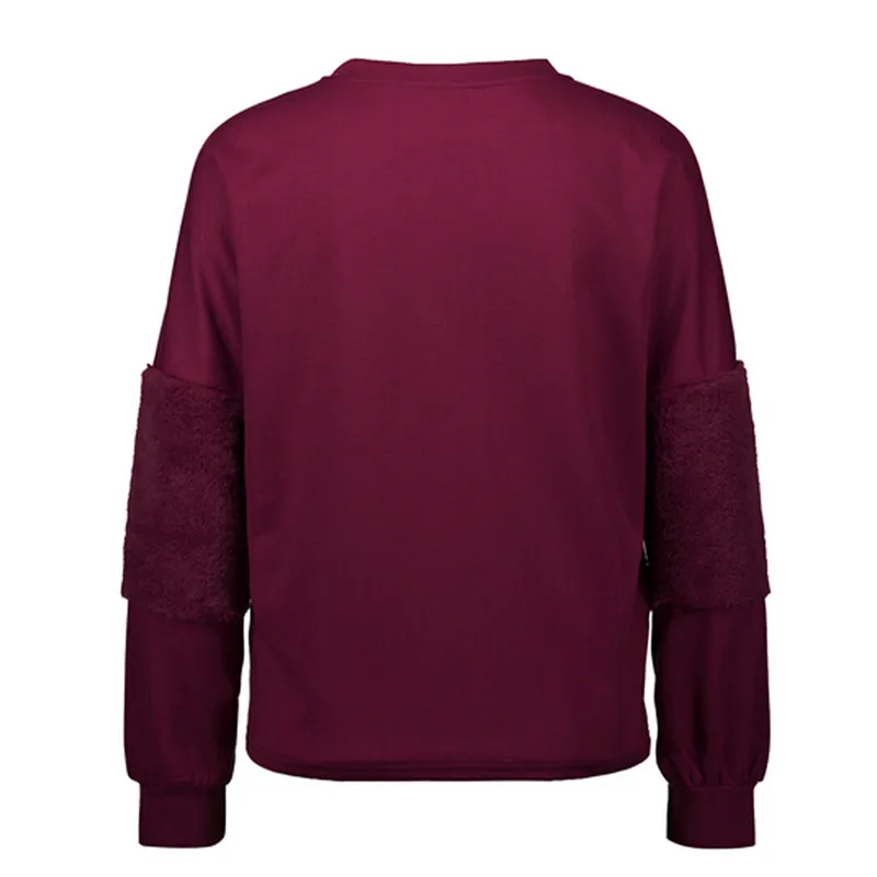 

Sweatshirts Female Hoodie Plush Patchwork Plus Size Sweatshirt Hoodies Women Long Sleeves Warm Hoody For Women Hooded Sweatshirt