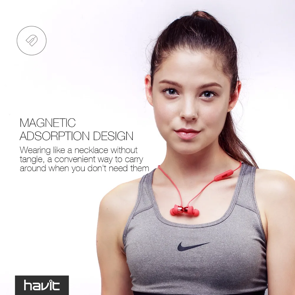 HAVIT I39 Bluetooth наушники V4.2 IPX5 устойчивое Портативный Спорт гарнитура