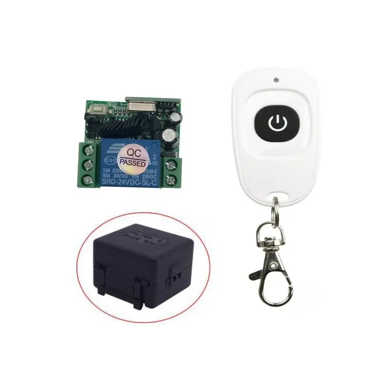 DC 24 V DC12V 1 реле 5A беспроводной пульт дистанционного управления переключатель для