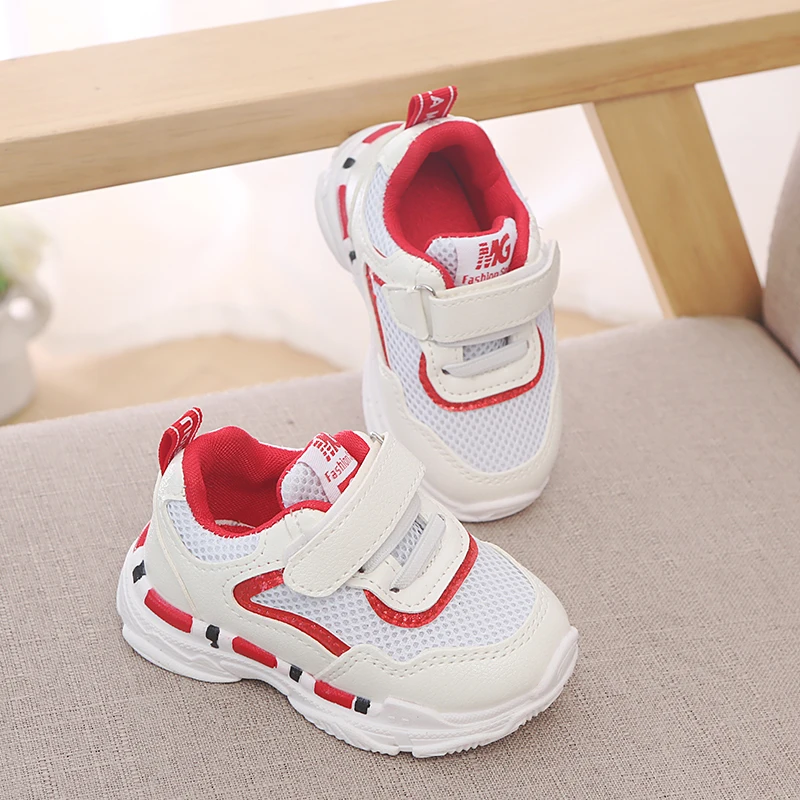 

Children Girls Boys Kids Mesh Sneakers Flat Baby Breathable Sport Shoes Girls Fashion Spring Sneakers 0-12Y