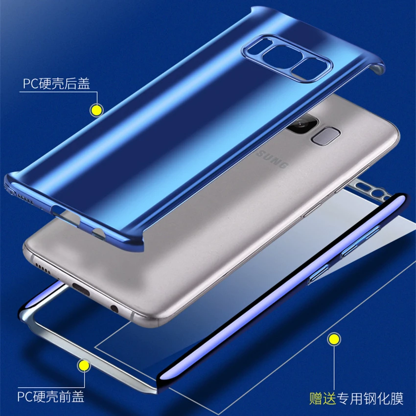 Чехол для смартфона чехол телефона сумка карт Samsung S8 S9 Plus тонкий флип умное
