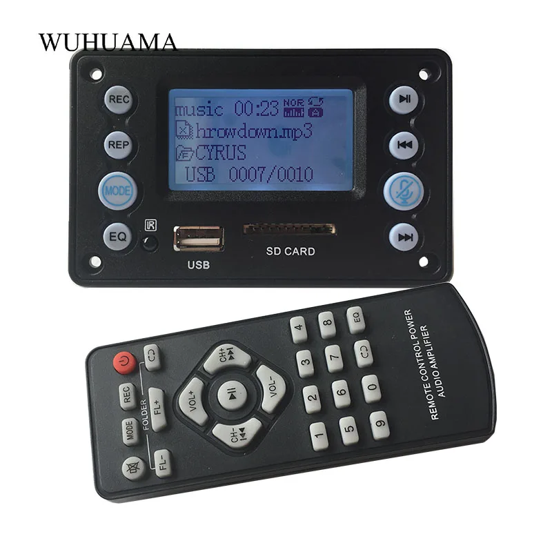 5V LCD текст MP3 декодер плата Bluetooth 4 2 аудио приемник APE FLAC WMA WAV декодирование