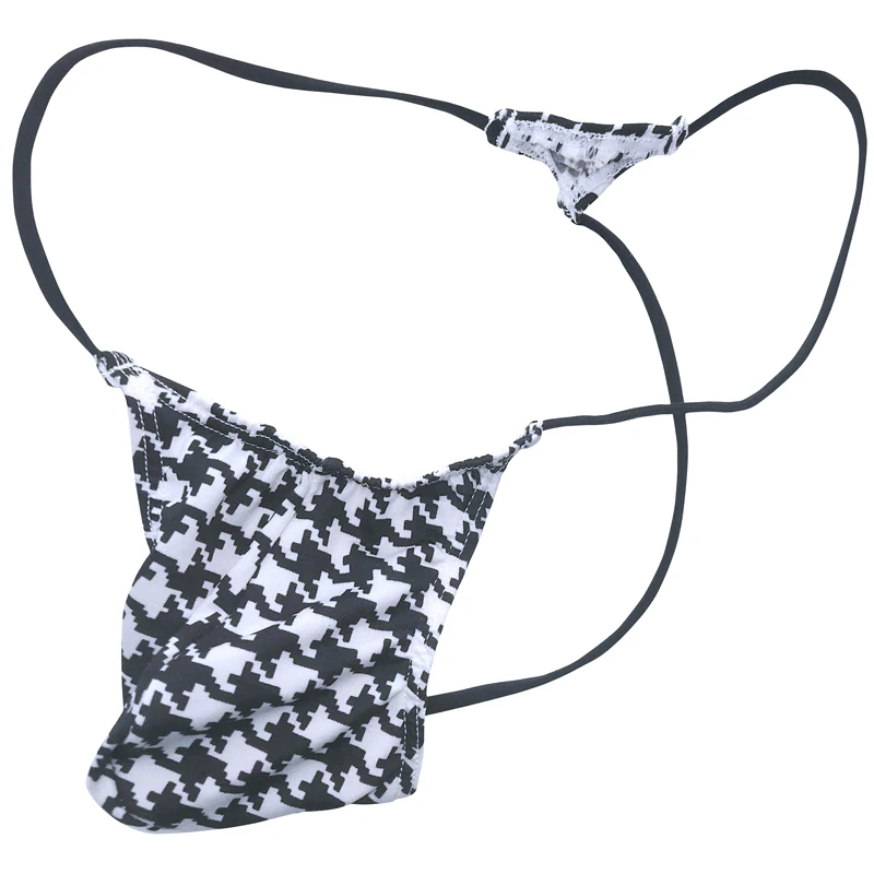 Стринги Jockstrap мужские с принтом пикантное нижнее белье для мужчин дышащее бикини