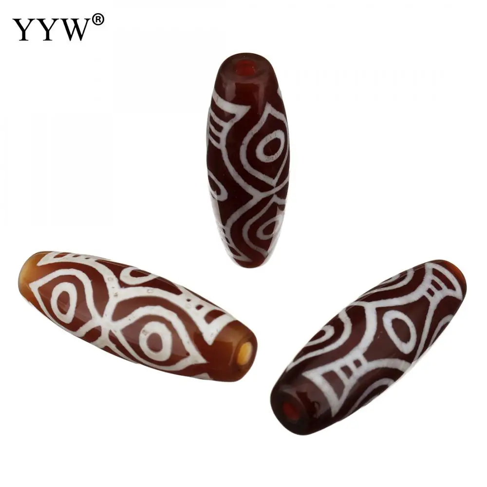 Натуральные тибетские бусины Dzi модные украшения аксессуары сделай сам для