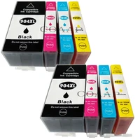 compatible ink cartridge for hp 904xl hp904 hp908 for officejet pro 6960 6970 impressora in south america