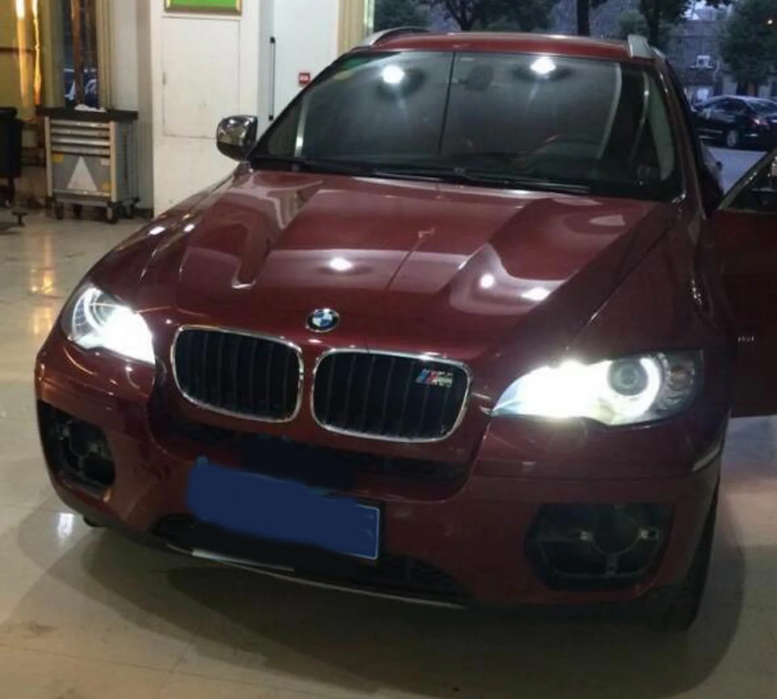 Светодиодные лампы ангельские глазки ANGRONG 2x H8 30 Вт гало для BMW E92 E90 E91 E93 E82 E87 E88 E60 E61