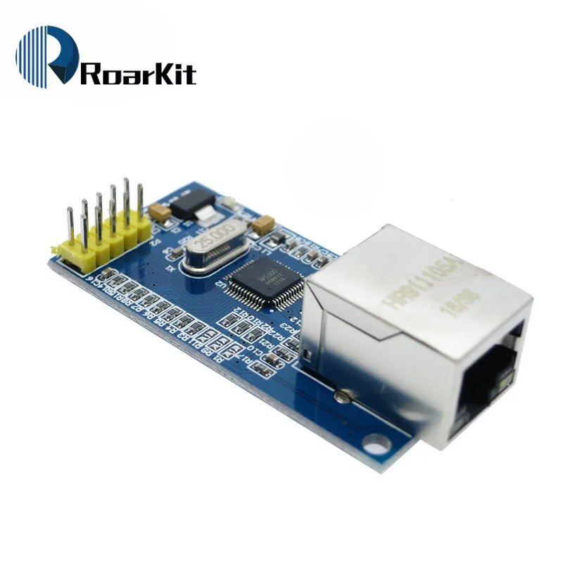 W5500 сетевой модуль Ethernet аппаратное TCP/IP 51/STM32 микроконтроллер программы по W5100